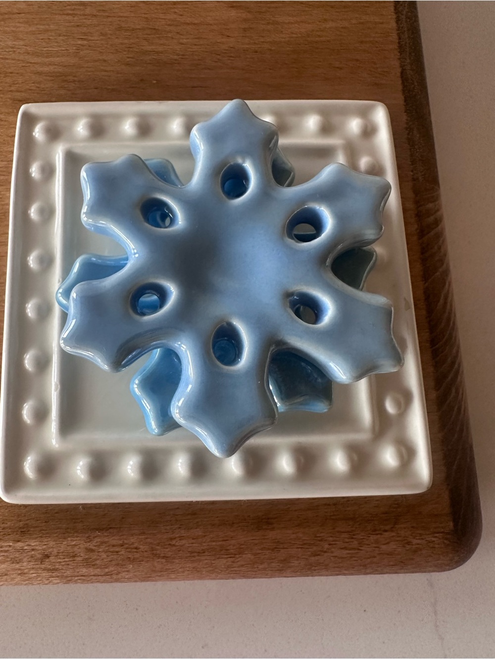 Nora Fleming Snow Flake Mini